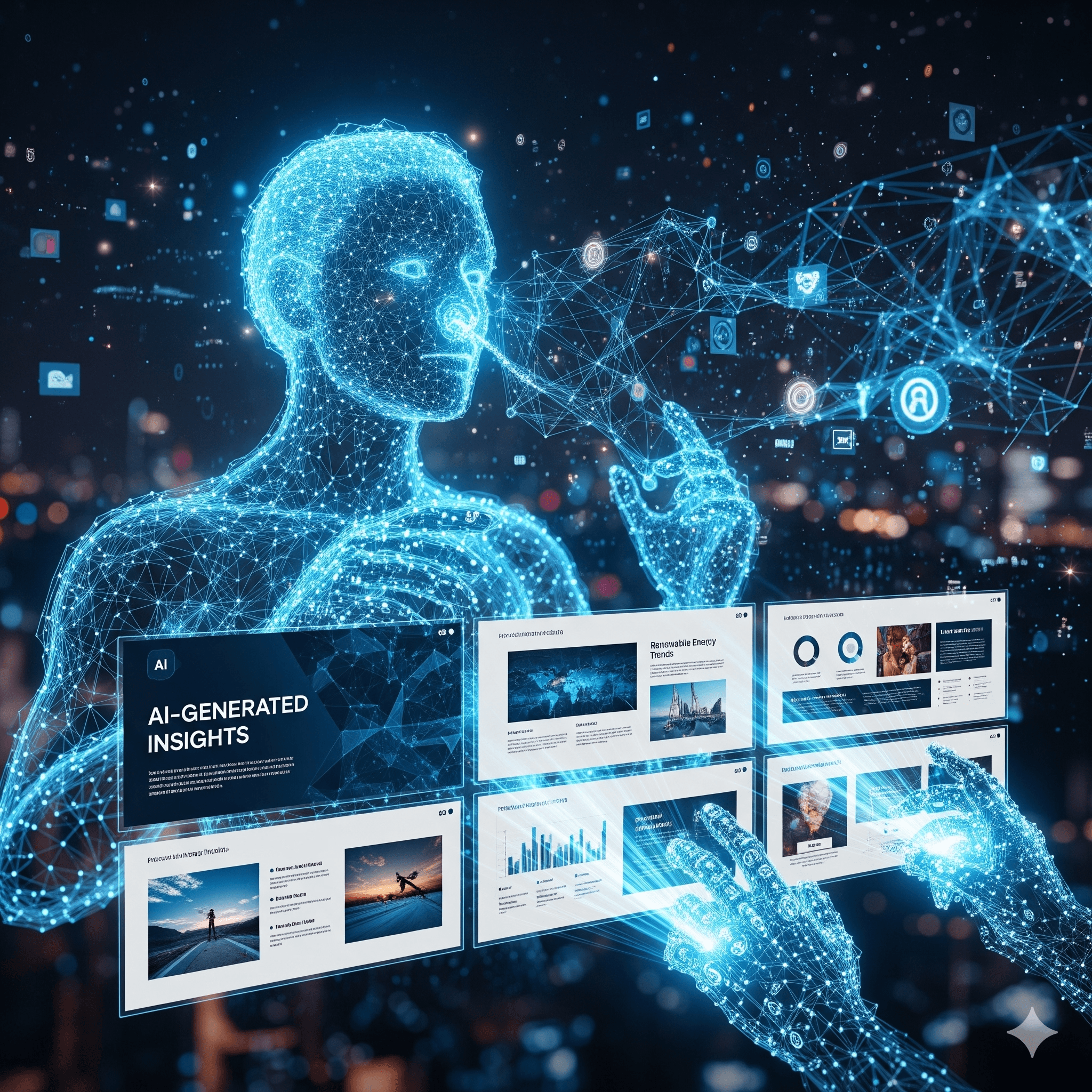 テーマに基づく情報収集・スライド自動生成AI